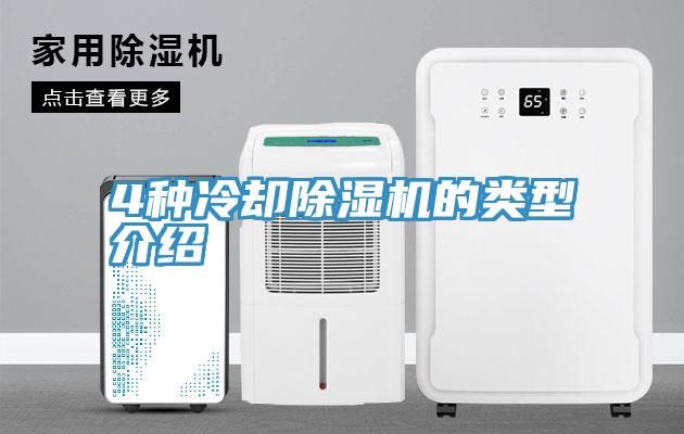 4種冷卻除濕機的類型介紹